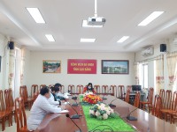 BVĐK tỉnh tham dự Hội thảo trực tuyến Báo cáo kết quả Dự án Hỗ trợ ứng phó dịch Covid-19 tại Việt Nam